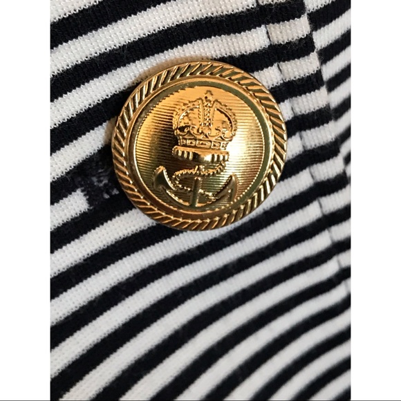 Cabi Striped Life Blazer Jacket Nautical Style 823 - Picture 3 of 6